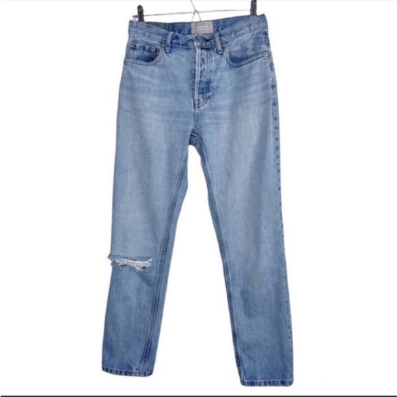 EVERLANE The High Rise Cheeky Straight Jean size 26 - Picture 13 of 13